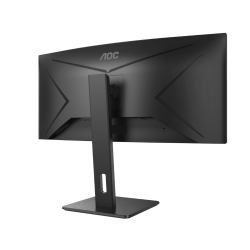 Монитор AOC CU34P2A 34 inch WLED Curved, VA panel, 21:9, 3440x1440 100Hz, 1 ms, FreeSync, 300cd/m2, 3000:1, 2xHDMI, Displayport, 4xUSB 3.0, Speakers, Height adjustable
