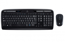 LOGITECH MK330 Wireless Combo - BLACK - US INT'L