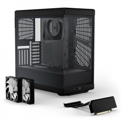 Кутия HYTE Y40 Tempered Glass, Mid-Tower, Черна, Стъклени панели