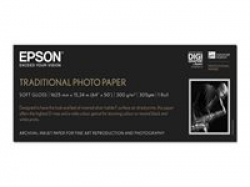 EPSON Traditional Photo Paper Roll A0 64inch 162.6cm x 15m 300g/m2 photo paper