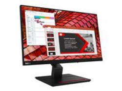 Монитор Lenovo ThinkVision T24t-20 23.8" Multi-touch, IPS, 1920x1080, AG, 16:9, 60Hz, 1000:1, 4ms, HDMI, DP, USB-C, Tilt, Height Adjust Stand, 3Y
