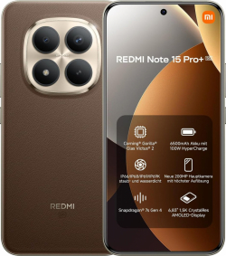Смартфон REDMI Note 15 Pro+ 5G 8/256G Mocha Brown Смартфон REDMI Note 15 Pro+ 5G 8/256G Mocha Brown