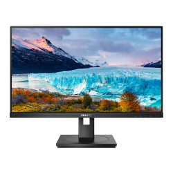 Монитор Philips 243S1/00 23.8" LED, IPS panel, 16:9, 1920x1080, 4ms, 250cd/m2, 1000:1, HDMI, DisplayPort, DP-out, USB, USB-C Dock, speakers, Height adjustment, Pivot
