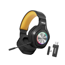 Marvo безжични геймърски слушалки Gaming Headphones Pulz 80W - Bluetooth, 2.4G - MARVO-HG9084W