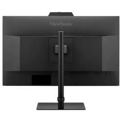 Монитор ViewSonic VG2741V-2K, 27" IPS panel, 16:9, AG, QHD 2560x1440, 250cd/m2, 1500:1, 120Hz, 4ms, Flicker-Free, sRGB, 5MP Webcam, Microphone, HDMI, DP, USB-C, 2x USB, Audio out, Speakers, HAS, Swivel, Tilt, Pivot, VESA 100, Black
