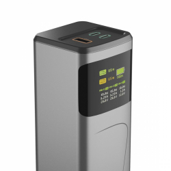 HAMA Външна батерия “High Power”, 65 W, 20000 mAh, 2x USB-C, USB-A, Fast Charging