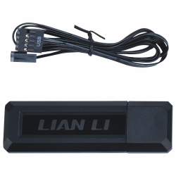 Вентилатори 3бр Lian Li UNI FAN SL Wireless ARGB PWM Reverse Blade - 120 mm Черен + Контролер