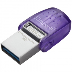 KINGSTON 256GB DataTraveler microDuo 3C 200MB/s dual USB-A + USB-C