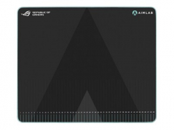 Asus ROG Hone Ace Aim Lab Edition Gaming Mouse Pad, 508 X 420 x 3 mm, Large Size, Soft, Hybrid Cloth Material, Non-Slip Rubber Base, Esports & FPS Gaming,Black