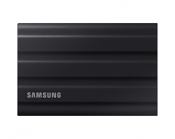 Samsung Portable NVME SSD T7 Shield 1TB , USB 3.2 Gen2, Rugged, IP65, Read 1050 MB/s Write 1000 MB/s, Black