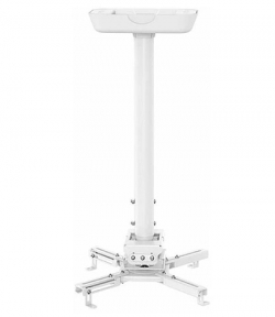 Sunne Ceiling/Bevel Projector Bracket, Ceiling to Projector 600-900mm, Tilt/Swivel -8&deg;~+8&deg;, 360 rotate max 25kg, universal mounting pattern up to 500mm width                          