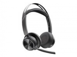 HP Poly Voyager Focus 2 Microsoft Teams Certified USB-C-C Headset +USB-C/A Adapter SmartBuy