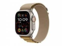 Смартчасовник APPLE Watch Ultra2 v2 Cellular 49mm Natural Titanium Case with Tan Alpine Loop S