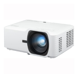 Проектор ViewSonic LSD500HD, Laser Phosphor, FHD 1920x1080, 5500AL, 3M:1, Throw ratio: 1.13-1.47, Optical zoom: 1.3X, Throw distance: 0.75 - 9.76m, 2x HDMI, RS232, LAN, USB-A, Audio out, Speaker, H/V Keystone, 360° projection, White
