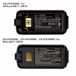 Батерия за баркод скенер Honeywell CK3B; CK65; CK70 318-034-001 LiIon  3.7V 5200mAh Cameron Sino