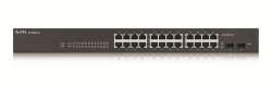 Суич ZYXEL GS1900-24, 24 портов управляем, Gigabit, Монтаж в шкаф                          