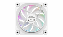 DeepCool Комплект вентилатори Fan Pack 3-in-1 3x120mm - FL12R White, Reverse, Addressable RGB