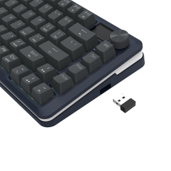 Bluetooth и безжична механична геймърска клавиатура Redragon Flekact Pro K708-RGB-PRO, RGB осветление - черна