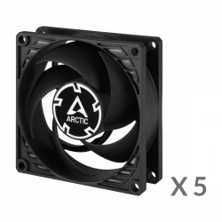 Комплект вентилатори 5-pack ARCTIC P8 80mm PWM PST