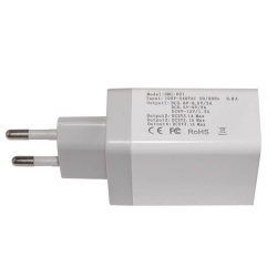 Makki бързо зарядно Fast Charger - QC3.0+3xUSB 30W White - MAKKI-QC48W4