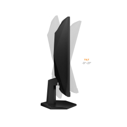 Монитор AOC C27G42ZE, 27 inch, Gaming monitor, Curved Fast VA panel, AG, FHD 1920x1080, 300cd/m2, 3000:1, 260Hz, 0.3ms, Adaptive Sync, HDR 10, Flicker Free, 2x HDMI, DP, Audio out, Speakers, Tilt, VESA 100, Black