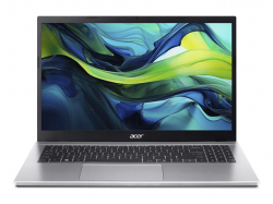Лаптоп Acer Aspire Go 15, AG15-42P-R493, AMD Ryzen 7 5825U,(up to 4.30GHz, 16MB), 15.6" FHD (1920x1080) IPS SlimBezel LCD, 1*16GB DDR4 3200MHz (1 slot free), 512GB PCIe NVMe SSD, AMD Radeon, HD Cam, WiFi, BT 5.2, Kbd, No OS, Pure Silver