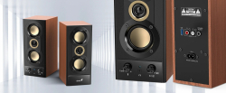 Genius тонколони Speakers 2.0 - SP-HF800BT - 20W RMS, Bluetooth 5.3, Wood