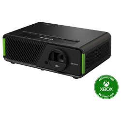 Проектор ViewSonic X1-4K Pro, Smart LED Home Projector, Built-in Google TV, 4K UHD HDR, 3300LL, 3M:1, Optical zoom 1.3x, Throw distance 1.53m-4.98m, 2x HDMI, USB-C, WiFi Input, RS232, LAN, Audio, Harman Kardon Speakers, Keystone, Black                          