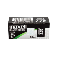 Бутонна батерия сребърна MAXELL SR626 SW /AG4/377/ 1.55V