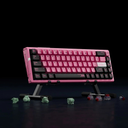 ATK професионална геймърска механична клавиатура Professional Gaming Mechanical Keyboard RS6 Ultra - 8K, Gateron Jade Gaming [Linear] - Sakura Warrior