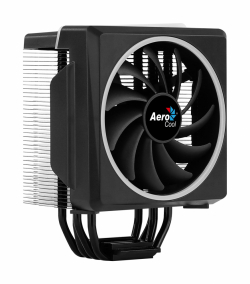 AeroCool охладител CPU Cooler - Cylon 4 BLACK aRGB PWM - ACTC-CL30410.01