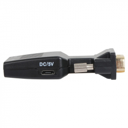 VCom адаптер Adapter VGA M / HDMI F with Audio - CA337A