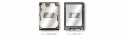 Orico кади за харддиск HDD Caddy 2.5-to-3.5 inch - 1125SS-V1-BK-BP