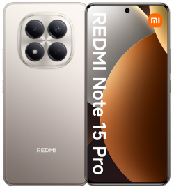 Смартфон Note 15 Pro 8/256 (титаниев цвят), Redmi