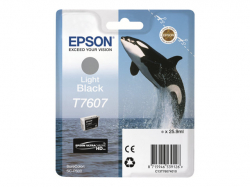 EPSON 5LB T7607 ink cartridge light black high capacity 25 9ml 10230 pages 1-pack                          