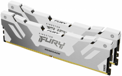 Памет Kingston Fury Renegade White 32GB(2x16GB) DDR5 7200MHz CL38 Памет Kingston Fury Renegade White 32GB(2x16GB) DDR5 7200MHz CL38
