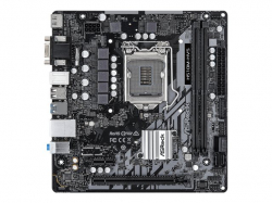 ASROCK Main Board Desktop H510 chipset (S1200, 2x DDR4, 1x PCIe x16, 1x PCIe x1, 4x SATA3, GLAN, 1x VGA, 1x HDMI, 2x USB 3.2, 4x USB 2.0)mATX.