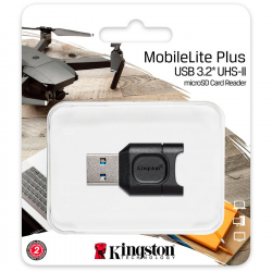 Kingston MobileLite Plus USB3.2 Gen1 microSDHC/SDXC UHS-II Card Reader