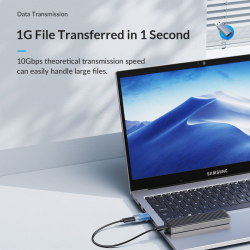 Orico Адаптер Adapter USB3.1 to Type-C (female) - AH-AC10-GY