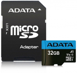 ADATA 32GB MicroSDHC UHS-I CLASS 10 (with adapter)                          