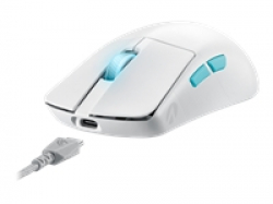 Asus ROG Harpe Ace Aim Lab Edition Gaming Mouse, 54 g Ultra-Lightwieght, Connectivity (2.4GHz RF, Bluetooth, Wired), 36K DPI Sensor, 5 Programmable Buttons, ROG SpeedNova, Esports & FPS Gaming