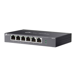 6-портов 10/100Mbps неуправляем комутатор TP-Link Omada DS106P с 4-портов PoE+