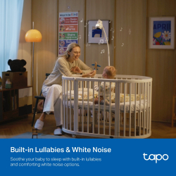 Интелигентна бебефон камера с двойна леща TP-Link Tapo C840
