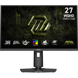 Монитор MSI MAG 274QPF X32 Gaming, 27", 0.5ms, 320Hz Rapid IPS, 2560x1440, G-SYNC, AMD FreeSync Premium, AI Vision, Console Mode, HDR400, 300nits AG, 1.07B, 1000:1, 100M:1, DP(1.4a), 2xHDMI(2.1), Headphone out, Pivot, Heigh Adj., VESA 100, Black, 6.7kg