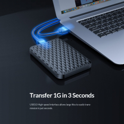 Orico кутия за диск Storage - Case - 2.5 inch USB3.0 - 2520U3-BK-EP                          
