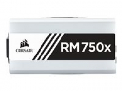 CORSAIR RMx White Series RM750x — 750 Watt 80 PLUS Gold Certified Fully Modular PSU (EU)