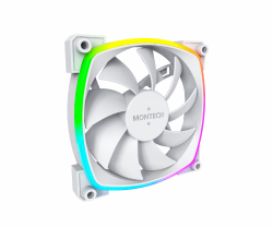 Montech вентилатор AX120 PWM, Fan 120mm, ARGB, White