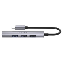 Unitek хъб USB3.0/2.0 HUB 4 port - USB-C input - H1208B