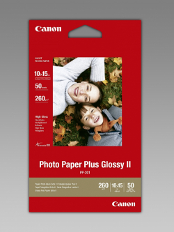Canon Plus Glossy II PP-201, 10x15 cm, 50 sheets                          
