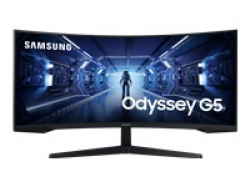 Монитор SAMSUNG Odyssey G5 LC34G55TWWPXEN 34inch UWQHD VA 165Hz 250cd/m2 2500:1 DisplayPort Curved